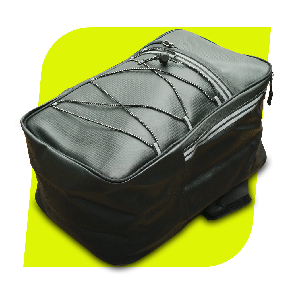 FliS Waterproof Rear Rack Bag – 7L (with Rain Cover)